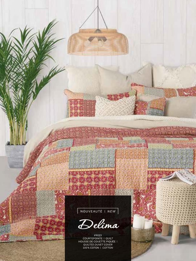 Delima, a Quilt Bedding collection from Brunelli