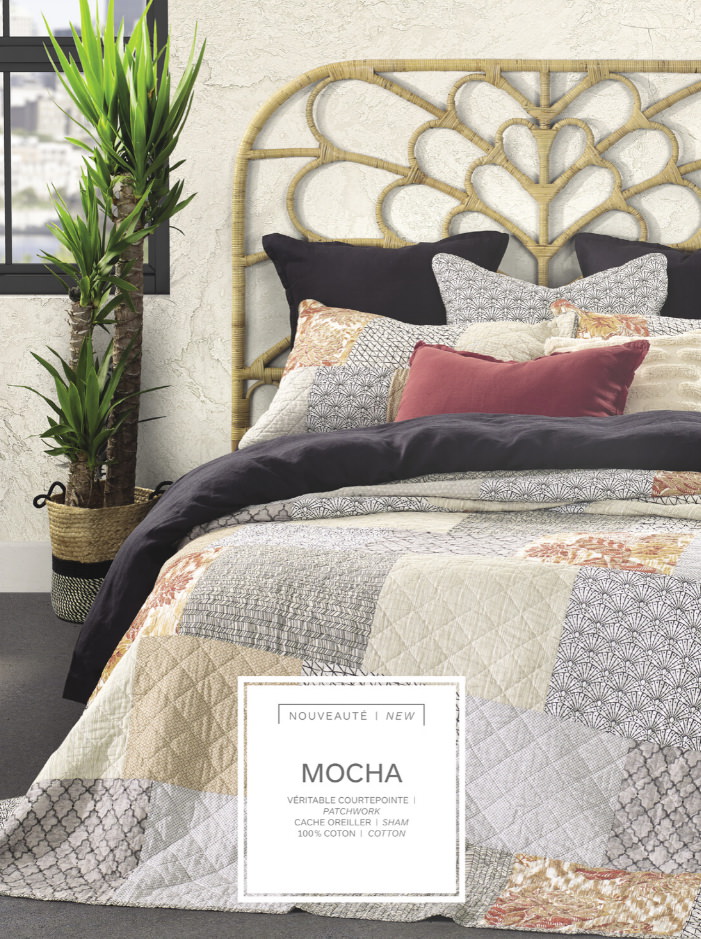 Mocha, a Bedding collection from Brunelli