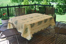 polyester tablecloths from Provence
