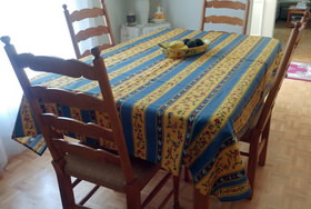 Paradou Blue Provencal Tablecloth