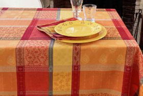 Tablecloth Jacquard Valescure